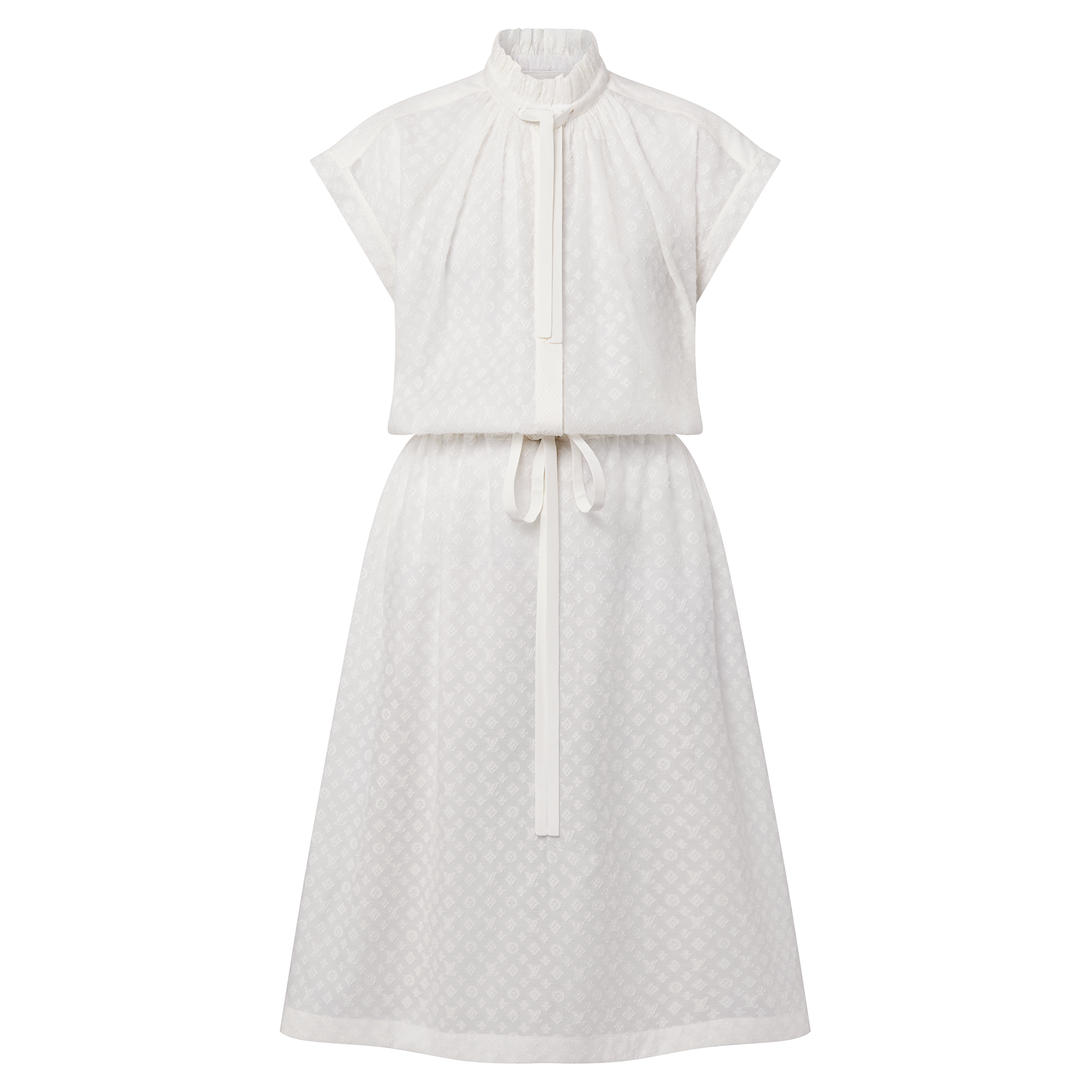 Louis vuitton white hot sale dress